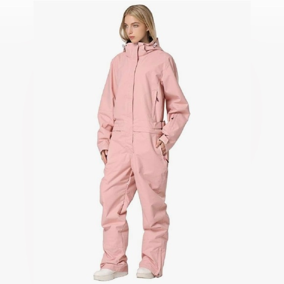 Women’s Blush/Pink Ski Suit - Picture 3 of 3